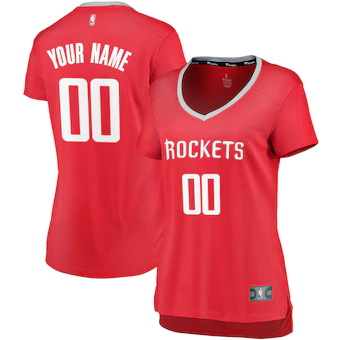 womens fanatics branded red houston rockets fast break cust-291